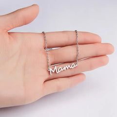 Mama Pendant Necklace