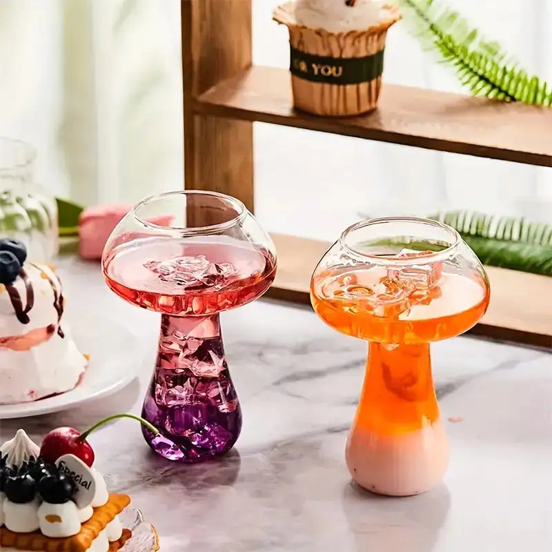 Mushroom Cocktail Glass
