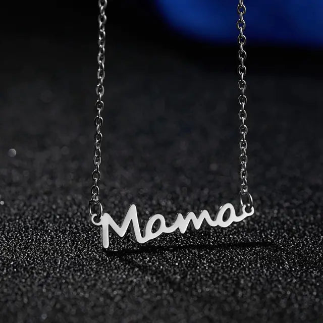 Mama Pendant Necklace