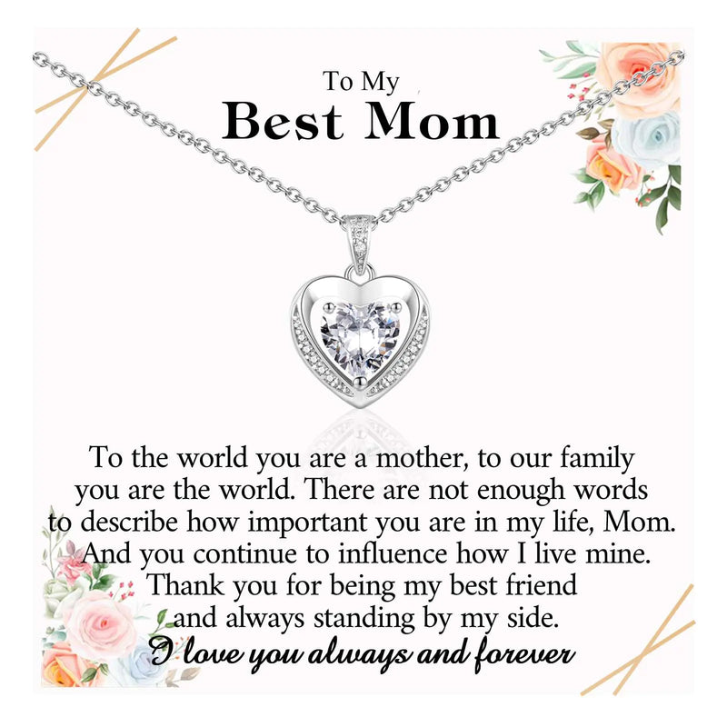 To My Best Mom Necklace