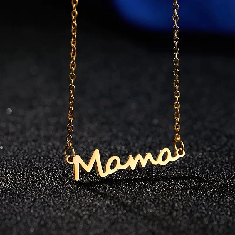 Mama Pendant Necklace
