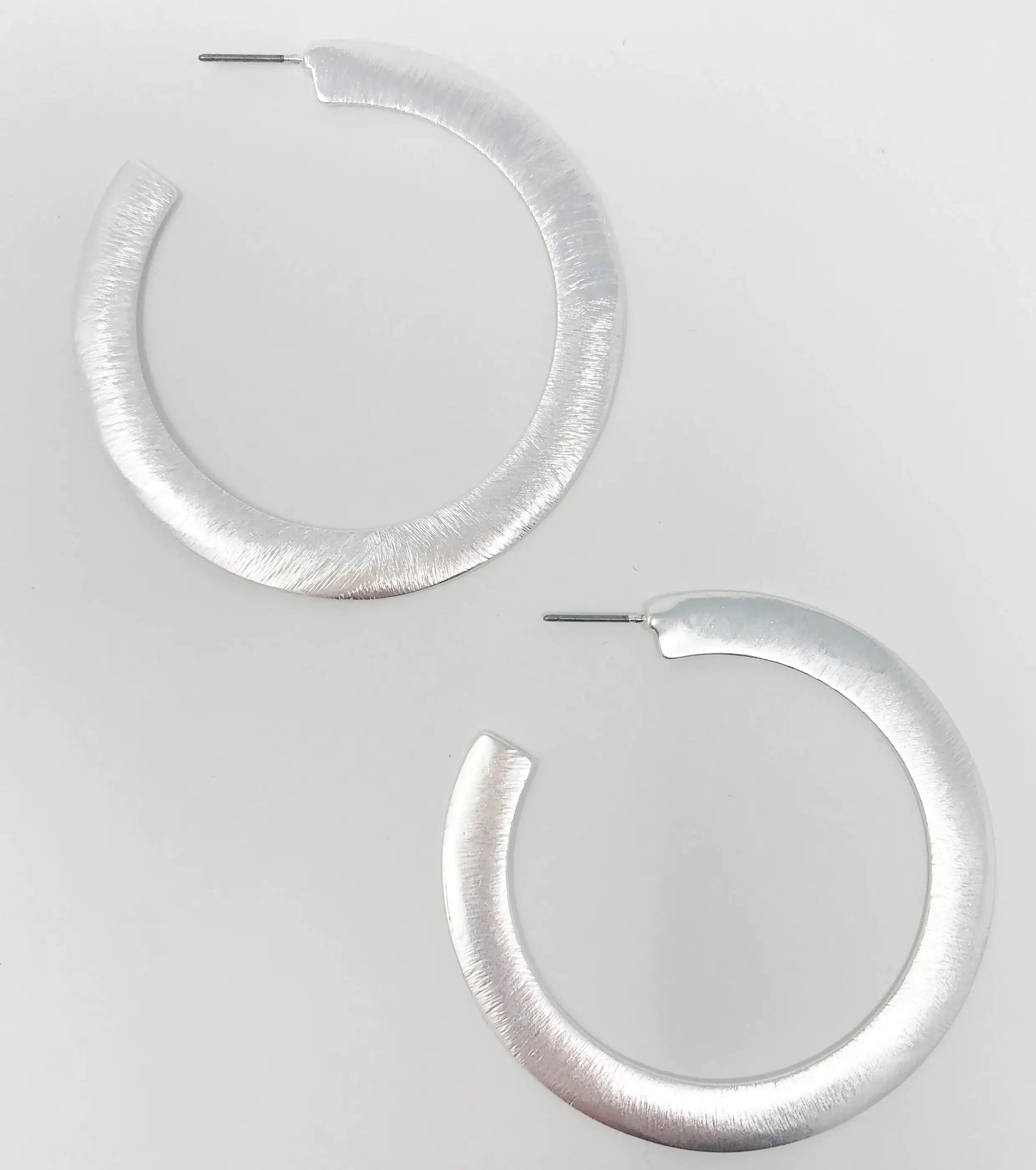 Silver Hoop Earrings