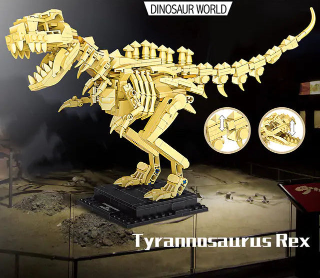 Fossils Building Blocks Toy