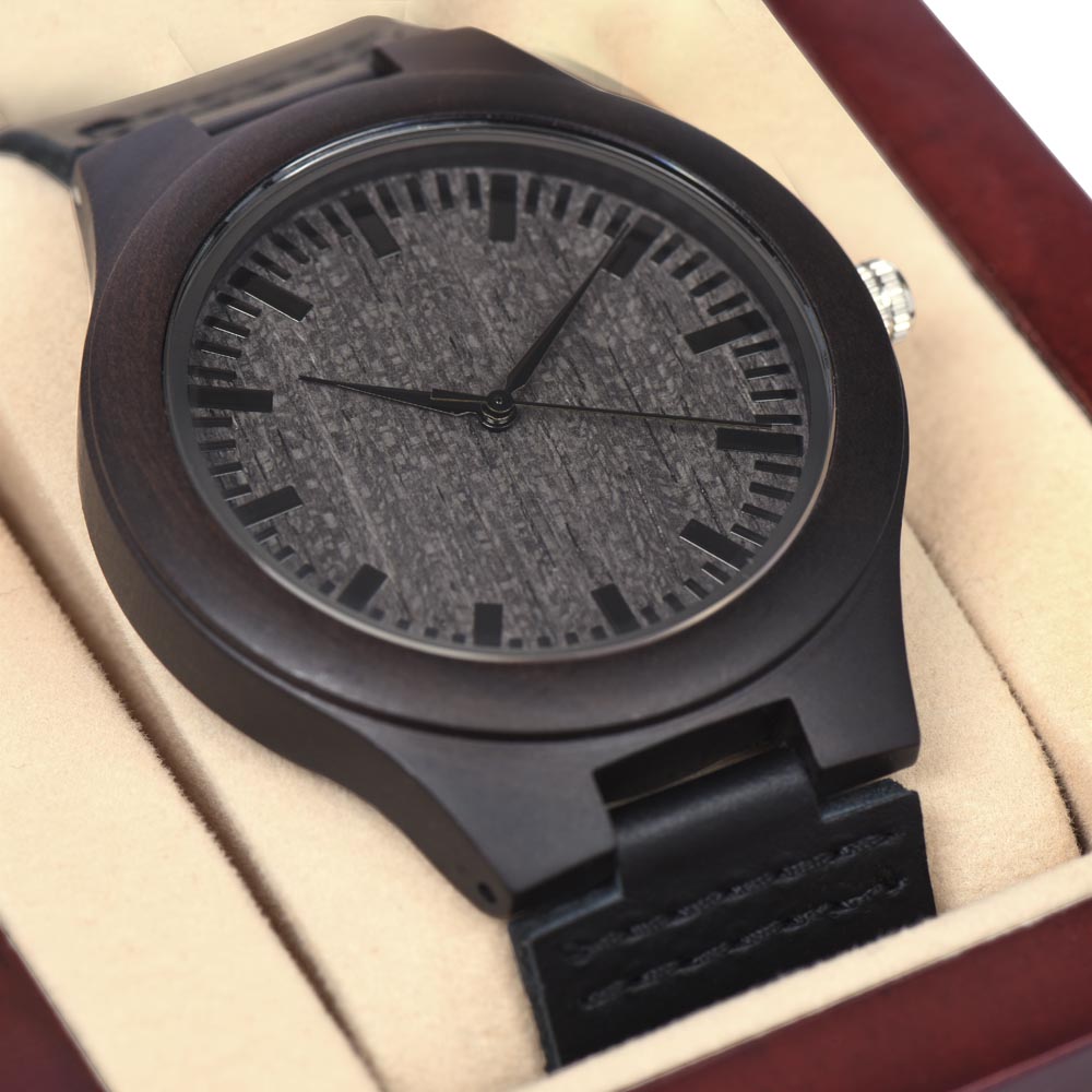 Wooden Watch - To My Husband