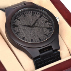 Wooden Watch - To My Husband