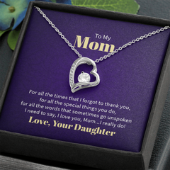 Forever Love Necklace - For Mom From Daughter