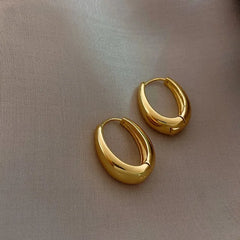 Gold Hoop Earrings