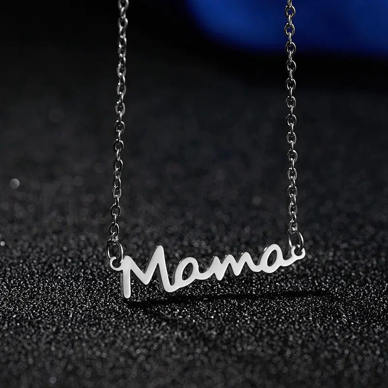 Mama Pendant Necklace
