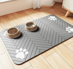 Quick-Dry Cat Feeding Mat