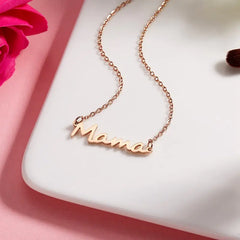 Mama Pendant Necklace