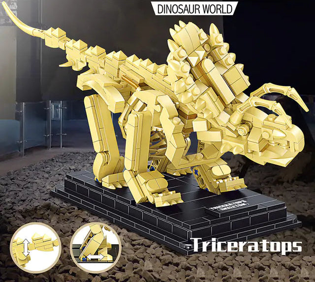 Fossils Building Blocks Toy