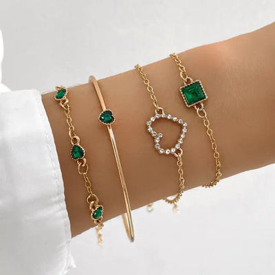 Emerald Jewelry Set